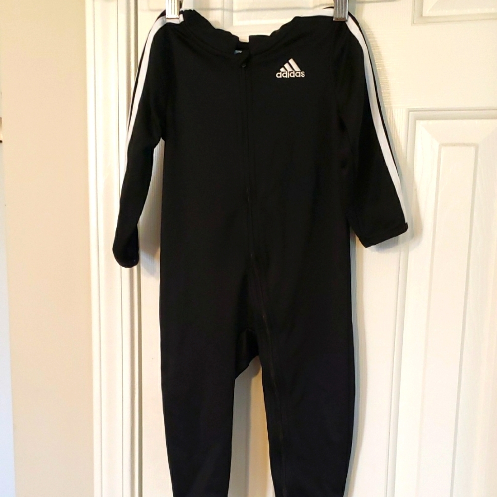 Adidas Kids Black and White Footie